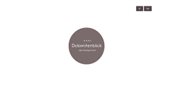Desktop Screenshot of hotel-dolomitenblick.com